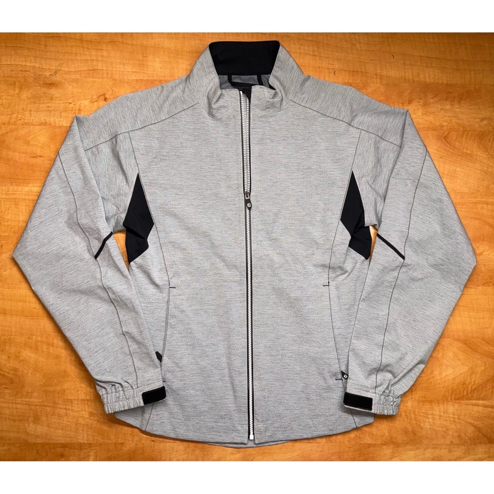 FootJoy DryJoys Womens Golf Rain Jacket Grey Full Zip Performance XS